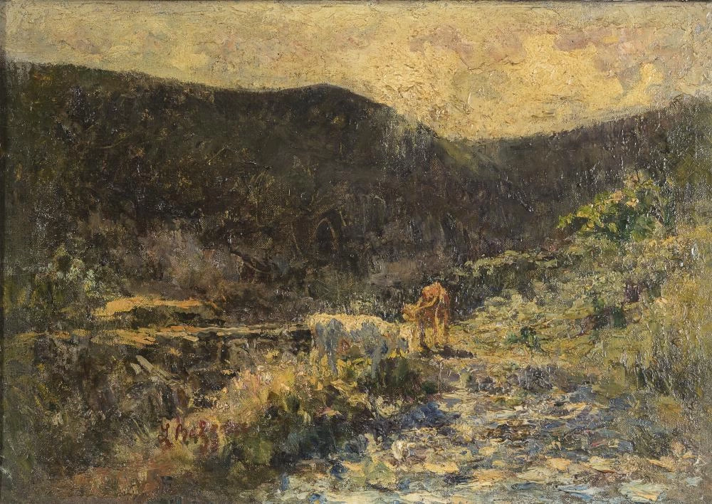 Paesaggio con figure